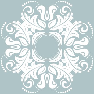 Doğulu Soyut Vektör Deseni