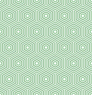 Altıgenli Kusursuz Soyut Vektör Deseni