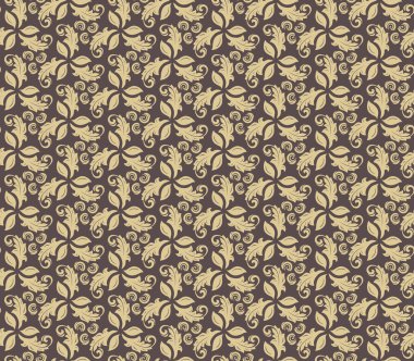 Çiçeksiz Kusursuz Vektör Deseni