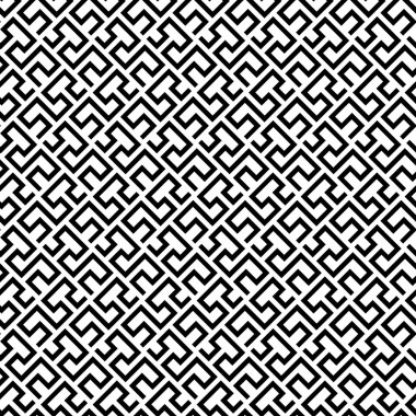 Çizgili bir kesintisiz geometrik desen