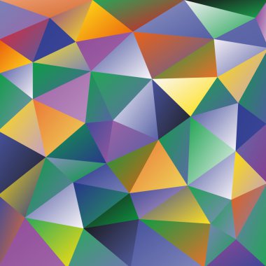 geometrik soyut vektör desen