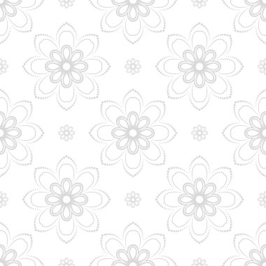 Çiçeksiz Kusursuz Vektör Deseni