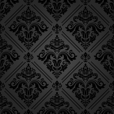 Sorunsuz oryantal vektör arka plan