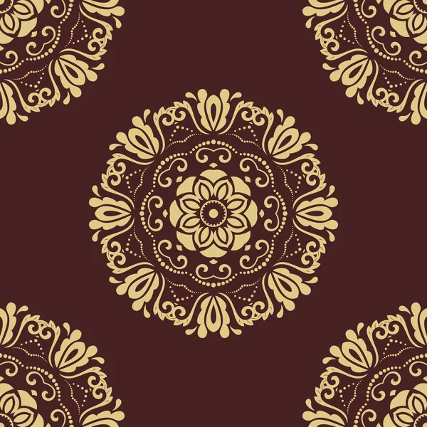 Seamless Wallpaper in the Style of Baroque — Stock Photo, Image