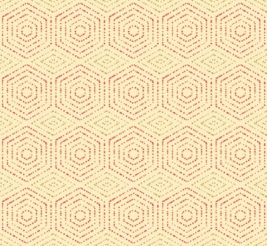 Modern Vektörsüz Noktalı Desen