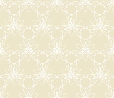 Çiçeksiz Kusursuz Vektör Deseni