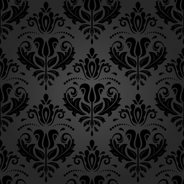 Seamless Vector Wallpaper in the Style of Baroque