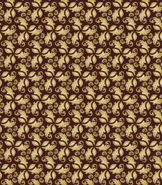 Çiçeksiz Kusursuz Vektör Deseni