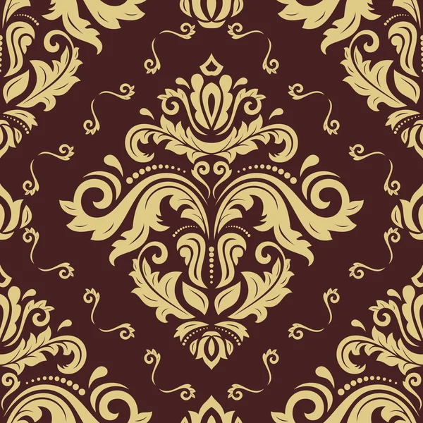 Seamless Wallpaper in the Style of Baroque — Stock Photo, Image