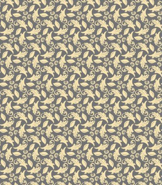 Çiçeksiz Kusursuz Vektör Deseni