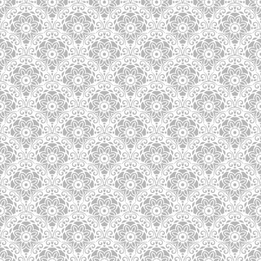 Çiçeksiz Kusursuz Vektör Deseni