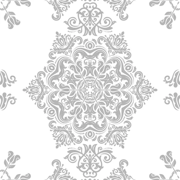 Dikişsiz vektör damask deseni