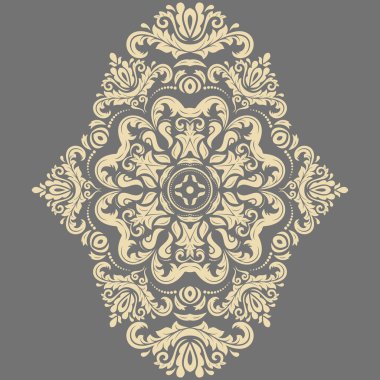 oryantal soyut desen