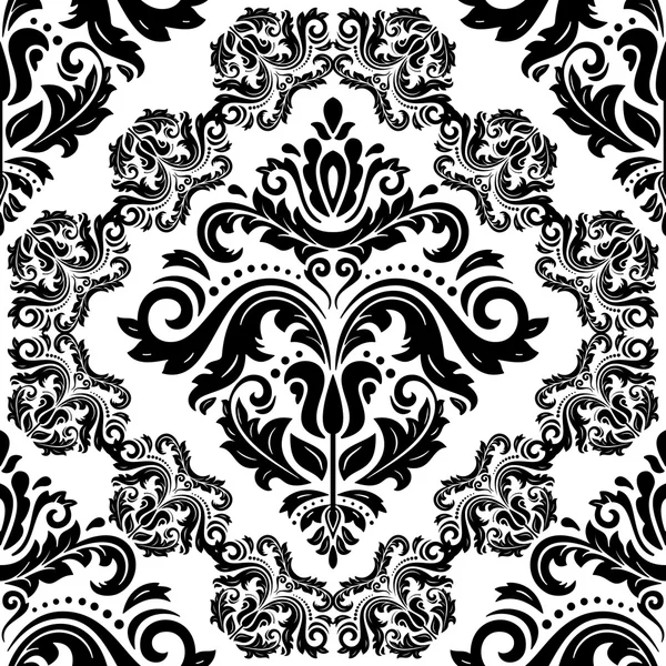 Seamless Wallpaper in the Style of Baroque — Stock Photo, Image