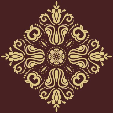 oryantal soyut desen