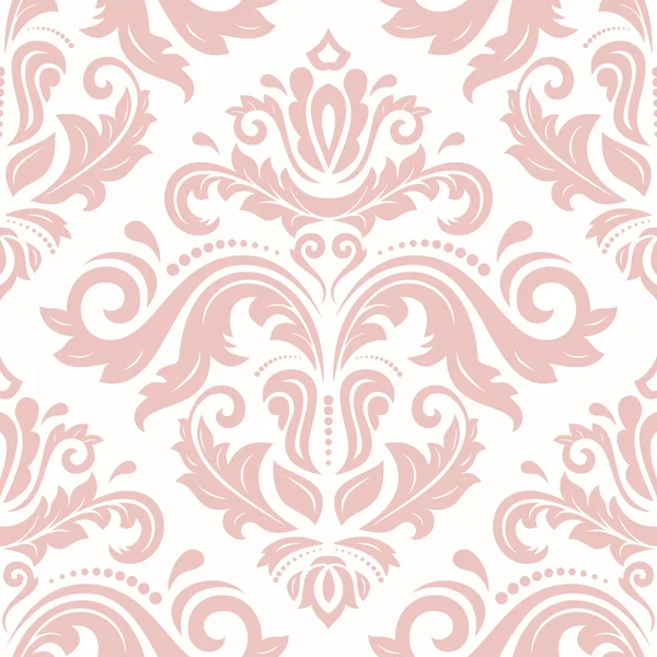 Dikişsiz vektör damask deseni