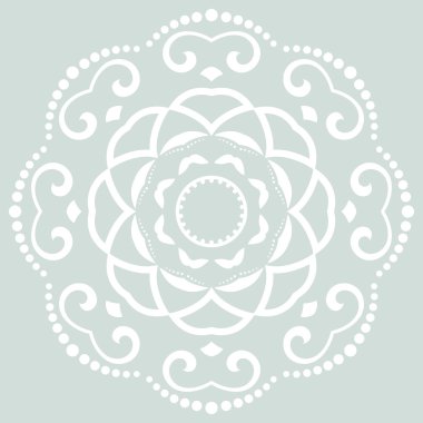 oryantal soyut desen