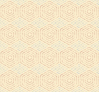 Modern sorunsuz noktalı deseni