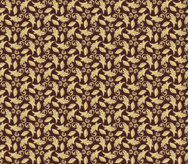 Çiçeksiz Kusursuz Vektör Deseni