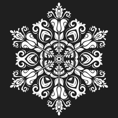 oryantal soyut desen