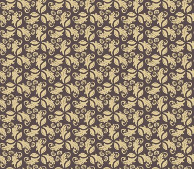 Çiçeksiz Kusursuz Vektör Deseni