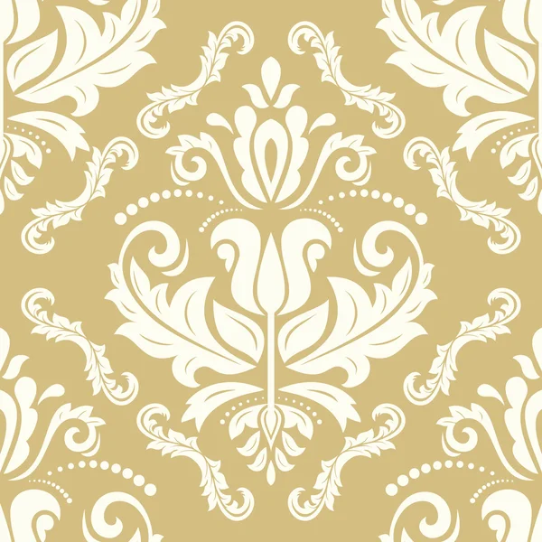 Dikişsiz vektör damask deseni