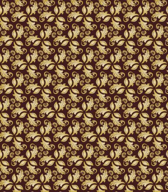 Çiçeksiz Kusursuz Vektör Deseni