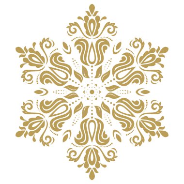 Barogue tarzında zarif süsleme