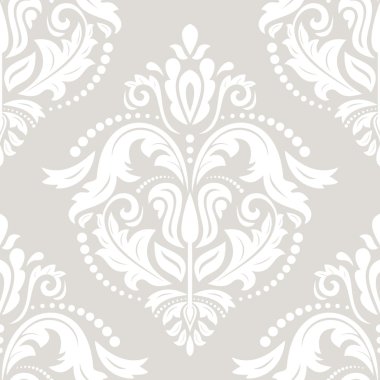 Royal Lily ile sorunsuz vektör desen