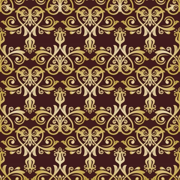 Dikişsiz damask vektör arka plan