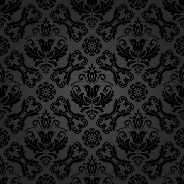 Seamless Vector Damask Pattern — Stock Vector