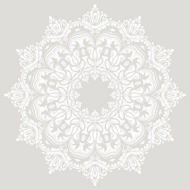 Zarif vektör süsleme Barogue tarzı