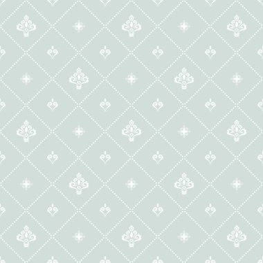 Dikişsiz vektör damask deseni