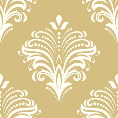 Çiçeksiz Kusursuz Vektör Deseni