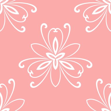 Çiçeksiz Kusursuz Vektör Deseni