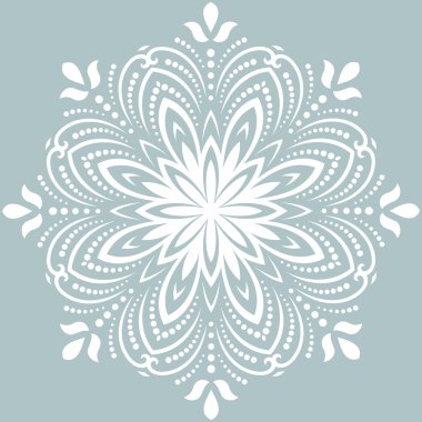 Zarif vektör süsleme Barogue tarzı