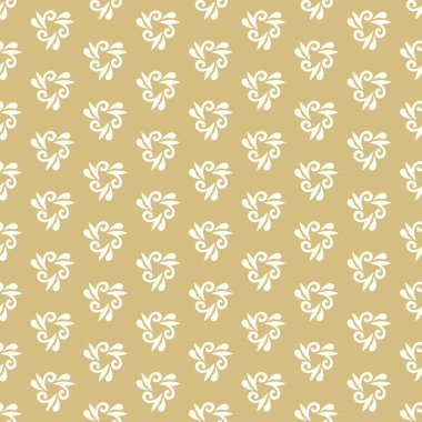 Çiçeksiz Kusursuz Vektör Deseni