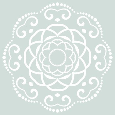 oryantal soyut desen