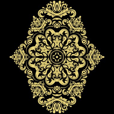 Zarif vektör süsleme Barogue tarzı