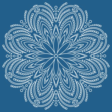 Yuvarlak kar tanesi güzel