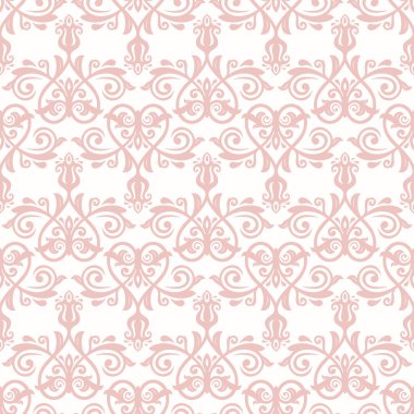 Dikişsiz damask vektör arka plan