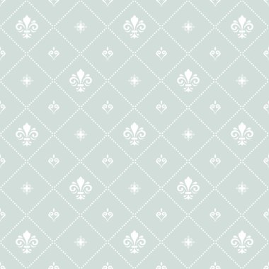 Royal Lily ile sorunsuz vektör desen