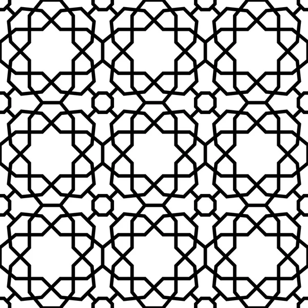 Naadloze vectorpatroon in Arabische stijl — Stockvector