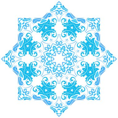 Zarif vektör süsleme Barogue tarzı