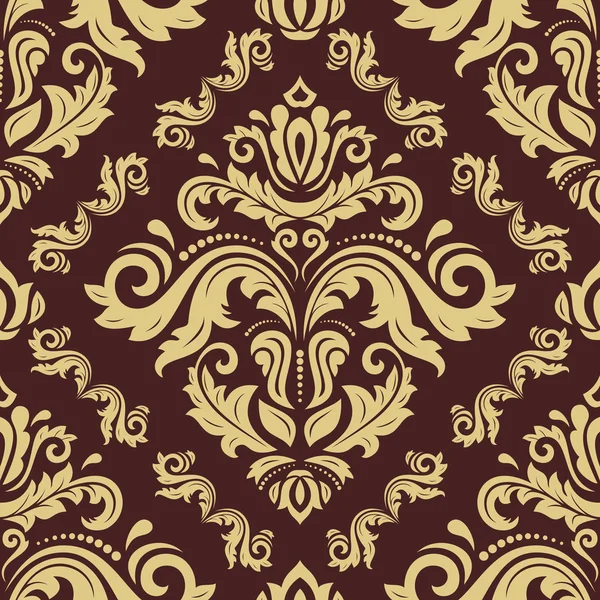 Seamless Wallpaper in the Style of Baroque — Stock Photo, Image