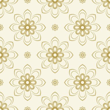 Çiçeksiz Kusursuz Vektör Deseni