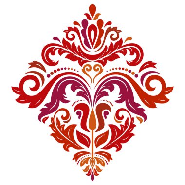 Çiçek Vektörü Soyut Deseni