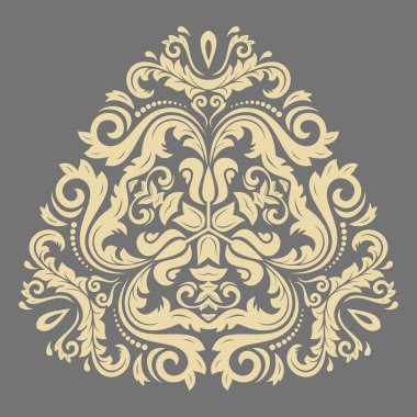 Zarif Vektör Süslemesi. Klasik Biçim