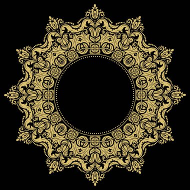 Zarif Vektör Süslemesi. Klasik Biçim