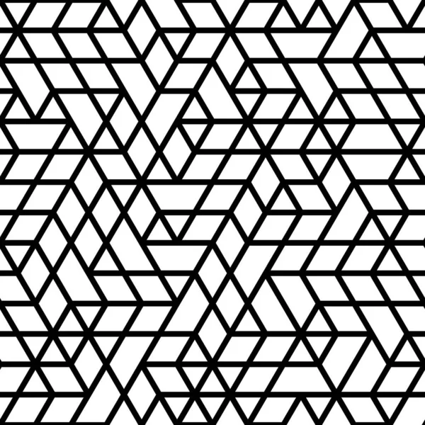 Naadloze geometrische vectorachtergrond — Stockvector